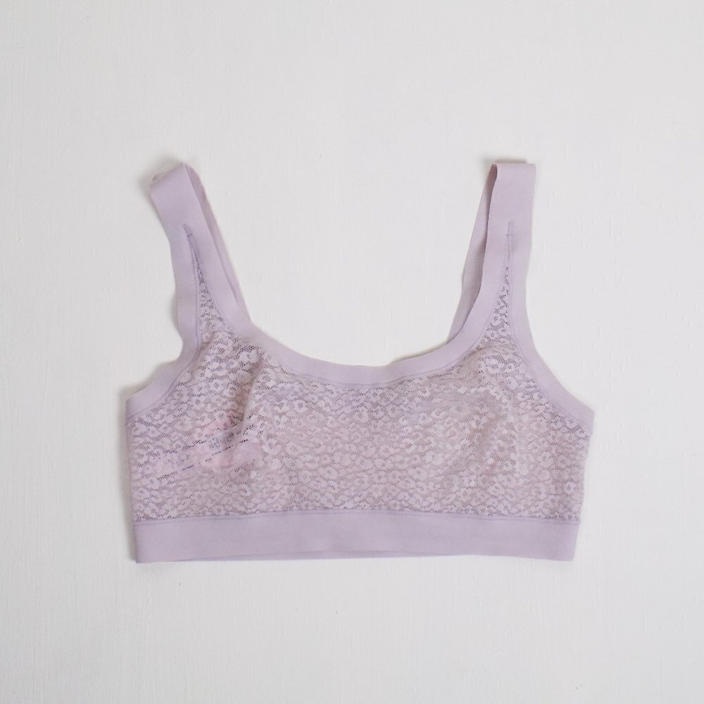nwt Victoria's secret leopard lace bralette bra mesh lounge
